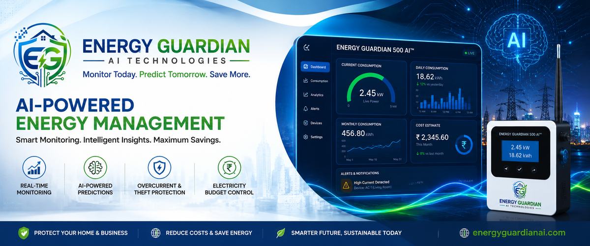Energy Guardian AI product poster